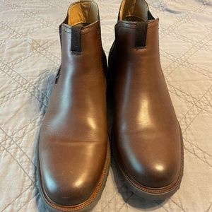 J. Murphy Brown Leather Chelsea Boots